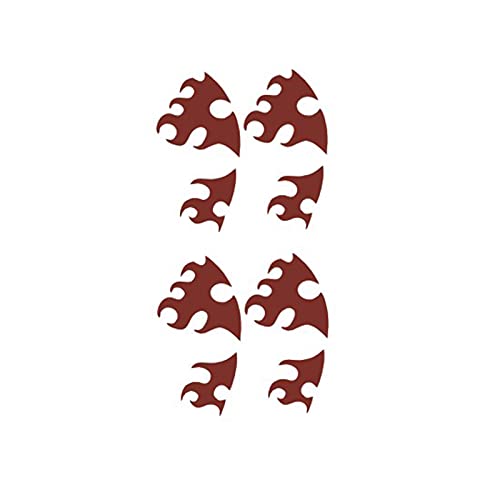 AwwwCos Cosplay Temporary Tattoos Tattooing Face Stickers for Halloween Costumes A
