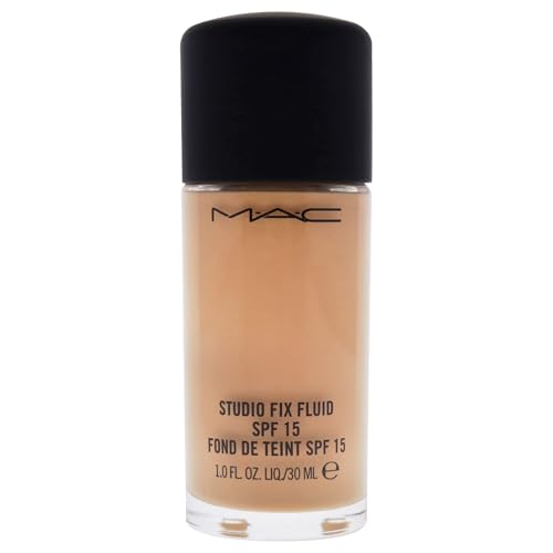 MAC Studio Fix Fluid SPF15 NC25 1 Fl Oz Foundation for Flawless Matte Finish