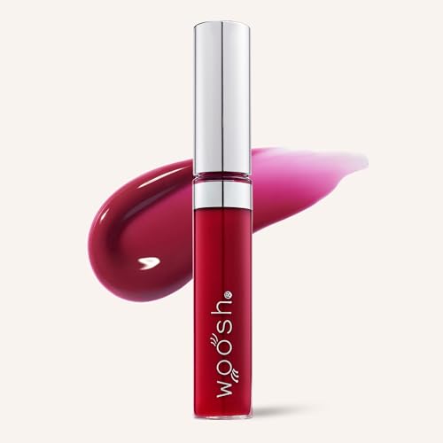 Woosh Spin-On Lip Gloss with Hyaluronic Acid & Shea Butter – Hydrating, Non-Sticky Shine