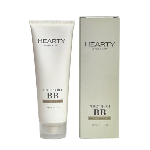 10-in-1 Hair BB Cream - Frizz Control, Keratin & Argan Oil, 160ml