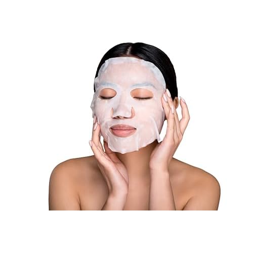 Pestle & Mortar Hydrating Sheet Mask ? Pure Hyaluronic Acid Face Mask ? Pack of 3 ? Soothing & Moisture-Boosting Skincare