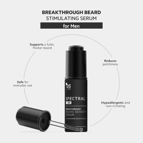 Beard Growth Serum for Men - Thicker, Fuller Facial Hair with Nanoxidil & Biotin 60mL