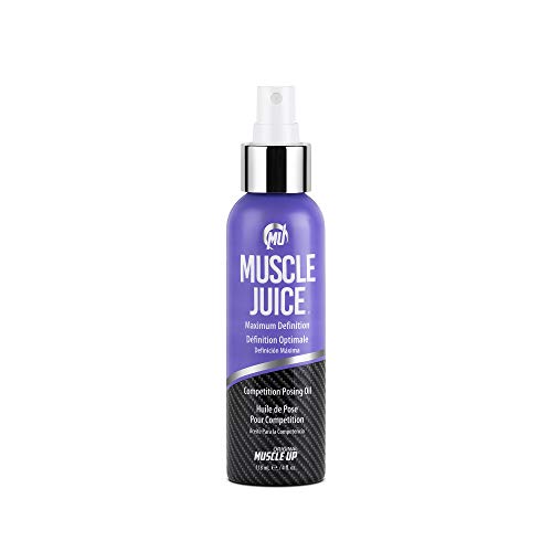 Pro Tan, Muscle Juice, Maximum Definition Posing Oil, Stage Oil, Fitness Event, Modeling, Photoshoot, 4 oz.