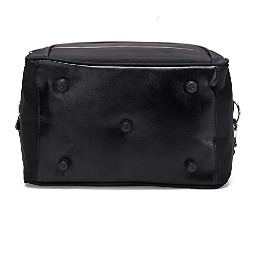 Hairdressing Bag with Shoulder Strap - Black Salon Organizer with YKK Zipper