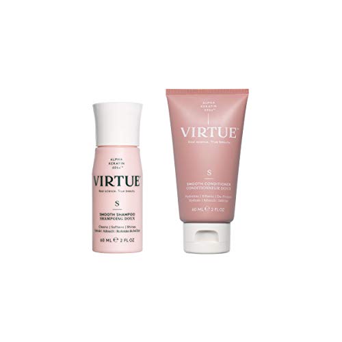 Virtue Smooth Frizz-Control Shampoo & Conditioner Set - 2 Fl Oz
