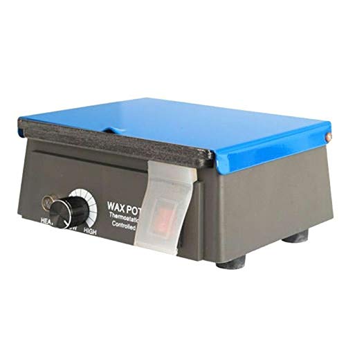 Wax Heater Pot for Melting and Dipping - Analog 110V, Adjustable Temp