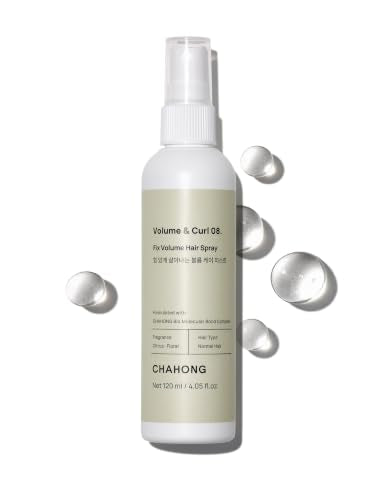 CHAHONG Volume Hair Spray for Fine Hair Root Lift & Curl Hold 4.05 oz