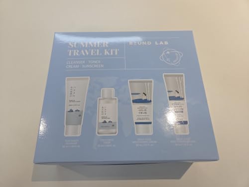 Travel Skincare Set with Sunscreen - 4 Step Summer Essentials Kit