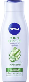 2-in-1 Shampoo and Conditioner with Aloe Vera - 3 Pack, 400ml Each