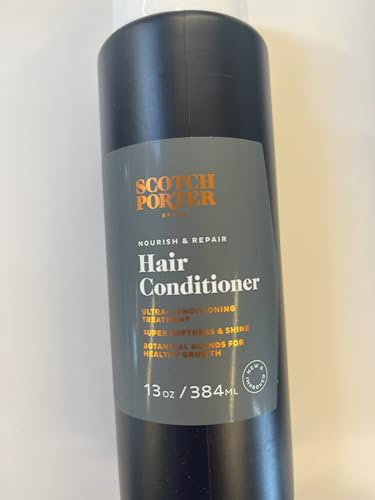 Scotch Porter Men’s Curls & Waves Hair Conditioner 3-Pack - Vegan, Sulfate-Free