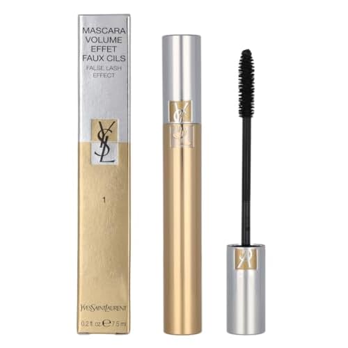 Yves Saint Laurent Volume Effet Faux Cils Luxurious Mascara High Density Black for Women, 0.2 Ounce