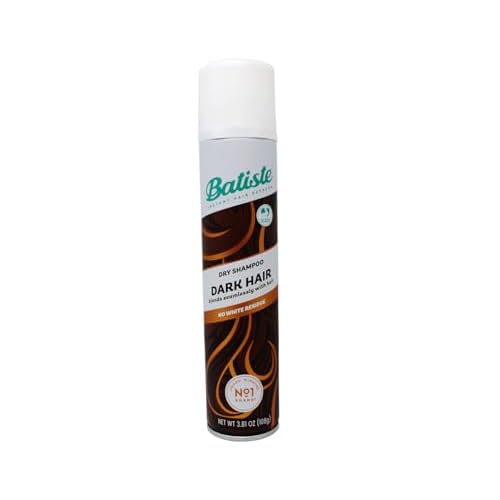 Batiste Dry Shampoo for Dark Hair, 3.81 oz, (Pack of 2)