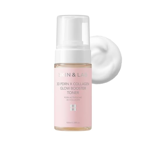 Glow Booster Toner with Collagen & PDRN - Firming & Radiance, Bubble Texture, 3.38 fl oz