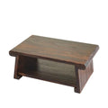 Japanese Low Floor Folding Table - Meditation, Tea, Altar & Home Use