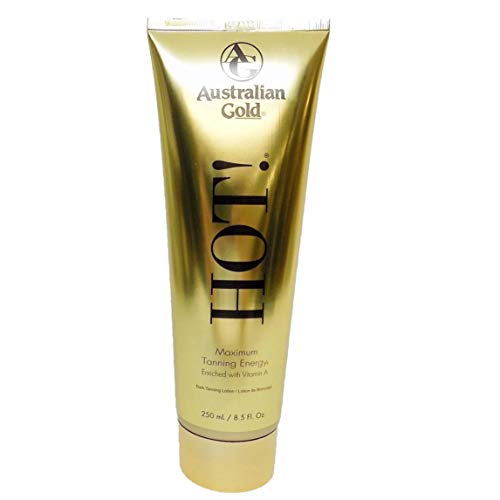 Australian Gold Hot Tanning Lotion for Deep, Long-Lasting Color