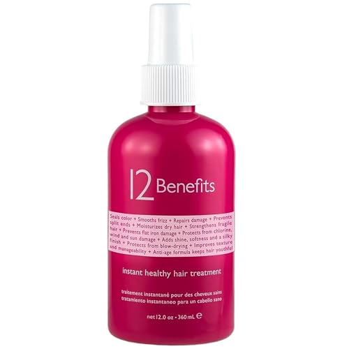 12 oz Leave-In Conditioner Spray with Heat Protectant & Detangler