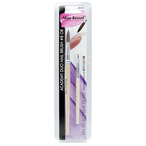 Mia Secret Duo Brush Academy #8OR (2 PCS)