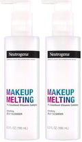 Neutrogena Makeup Melting Jelly Cleanser 6.3 Fl Oz Pack of 2 - Gentle Face & Eye Remover