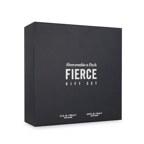 Abercrombie & Fitch Fierce Eau de Cologne 3.4oz + 10ml Travel Spray Men’s Fragrance