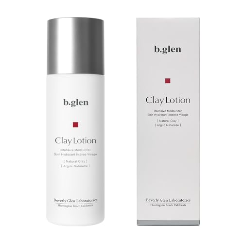 b.glen Facial Moisturizing Toning Lotion from Japan | Dry Skin | Sensitive Skin | Bentonite | Hyaluronic Acid | b.glen Clay Lotion 120mL/4.06fl.oz.