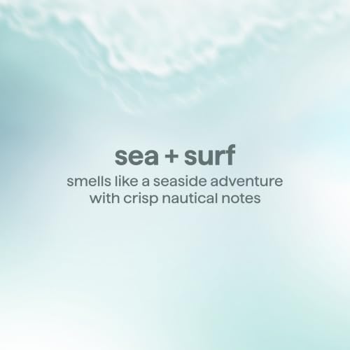 Men’s Body Wash Set - Sea + Surf Scent, 3 Pack, 18 Fl Oz Each - Gentle & Moisturizing