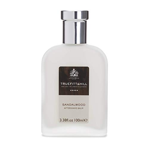 Men's Sandalwood After Shave Balm - Soothing Moisturizer for Sensitive Skin, 3.38 oz