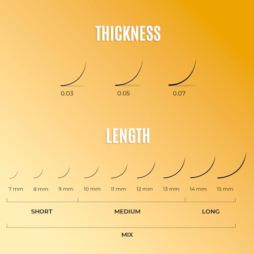 Easy Fan Lash Extensions by STACY LASH | DD Curl Eye Lashes | Easy Fanning Lashes 3D 4D 5D 6D 7D 10D | Volume Set | 16-Rows Lash Tray | Eyelash Extension Supplies for Lash Tech |DD-0.03-MIX 10-13