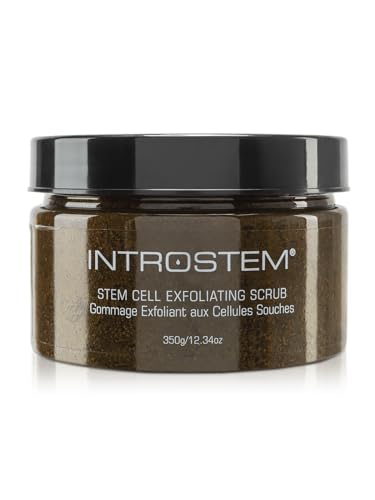 Introstem Cell Exfoliating Scrub 350g Brightening Skin Polish with Vitamin E
