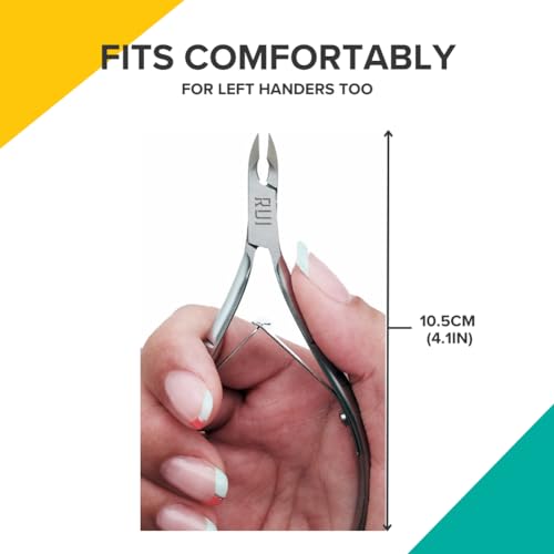 Cuticle Nipper - Double Spring 4mm Jaw Precision Nail Tool