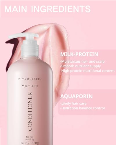 Rose Volumizing Conditioner for Fine Hair - Bouncy, Fuller, 17 Fl Oz