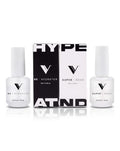 V Beauty Pure Nail Dehydrator & Primer Bundle - 15ml Each for Long-Lasting Manicures