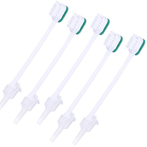 ZIZNBA Disposable ICU Suction Toothbrush Pack of 50 - Latex-Free, Soft Bristle, Individually Wrapped