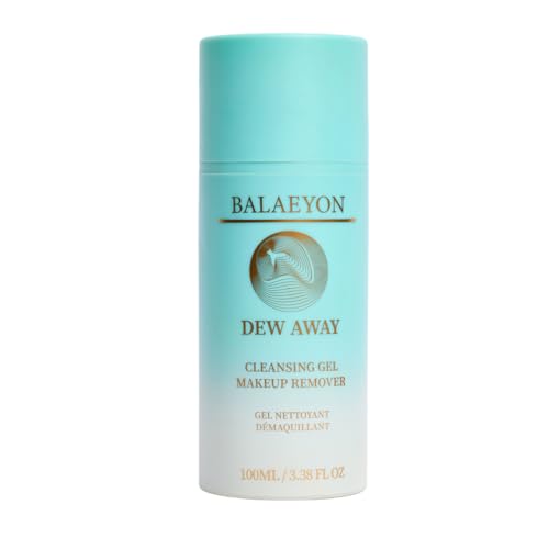 Balaeyon 3.38 fl oz 3-in-1 Cleansing Gel Makeup Remover – Removes Waterproof Mascara