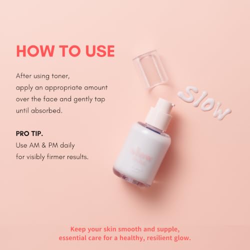 SlowPURE Lifting Firm Serum with 80% Chamomile Water & Peptide Complex - 1.69 fl oz