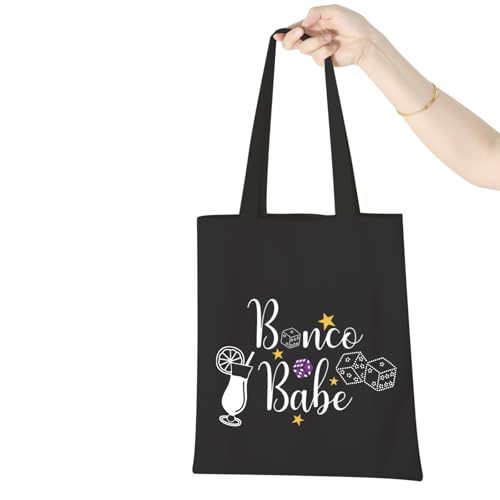 WCGXKO Game Night Cosmetic Bag Game Gambling Lover Zipper Pouch Makeup Bag (Bu Babe tote)