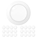 Amico 24 Pack 5/6 Inch Dimmable LED Disk Lights - 5000K Daylight Ceiling Recessed Downlights