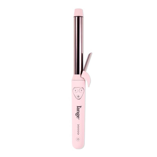 L'ANGE HAIR Le Pirouette 25MM Titanium Rotating Curling Iron Self-Rotating Curler | Curls and Waves for Beginners and Pros | Premium Titanium 1 Inch Barrel | Blush