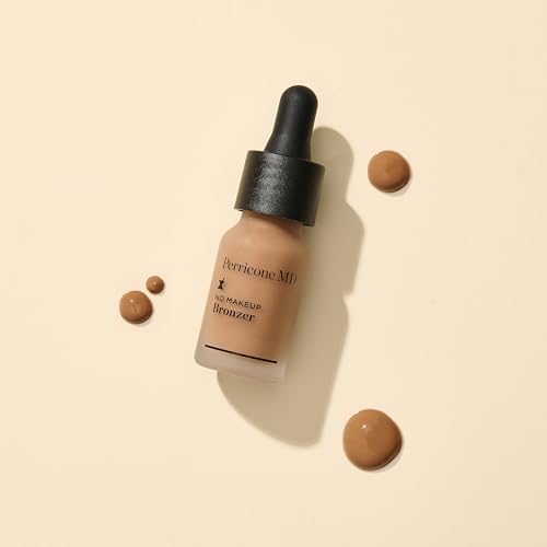 Perricone MD No Makeup Liquid Bronzer - Lightweight Sun-Kissed Glow, 0.3 fl oz