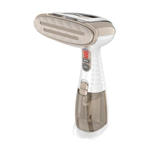 Conair ExtremeSteam Handheld Garment Steamer 1875W with 3 Attachments - White