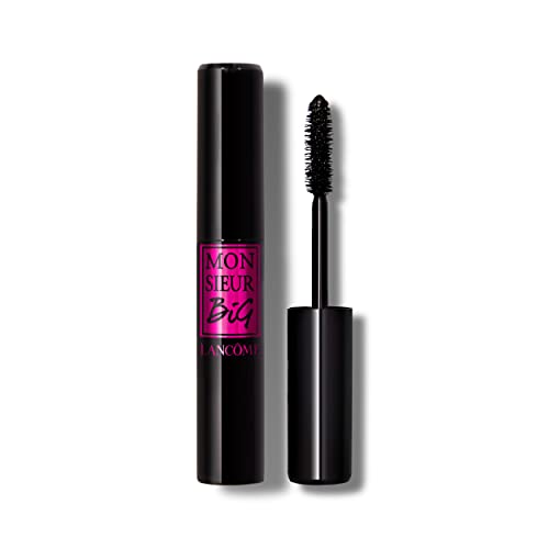 Lanc?me Monsieur Big Volumizing Black Mascara Duo - For Voluminized & Bold Lashes - Full Size & Travel Size Mascara Set