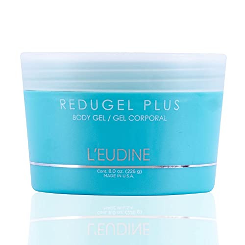 L¡¯EUDINE Redugel Plus Skin Tightening Cream ? Pack of 3 ? 8oz Anti Cellulite Cream with Mint Oil, Field Horsetail, Marine Algae, Maca Extract ? Powerful Non-Greasy Formula ? Firming and Toned Skin