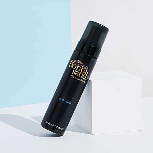 Bondi Sands Ultra Dark Self Tanning Foam Value Kit | Includes 2 Lightweight Sunless Tan Foams + 1 Application Mitt for a Flawless Finish ($58 Value)
