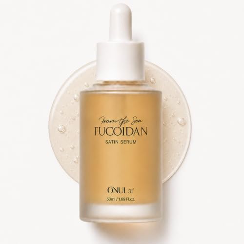 ONUL31° Fucoidan Satin Face Serum – Lightweight Hydrating Korean Skincare, 50ml
