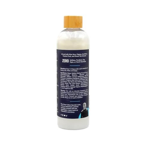 Sulfate-Free Bubble Bath with Sage & Oakmoss - Hydrating, Gender-Neutral Self-Care - 12 fl oz