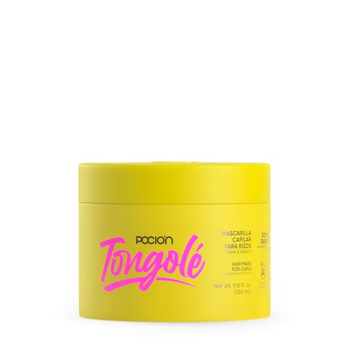 La Pocion Tongolé Curly Hair Care Kit - Hydrating Shampoo, Conditioner, Hair Mask & Leave-In