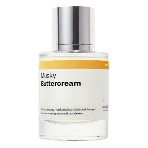 Unisex Gourmand Perfume - Musky Buttercream Scent, Long-Lasting EDP
