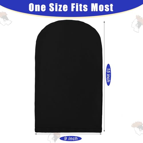 Men's Dreadlock Cap - Black Spandex Dread Lock Bonnet - One Size