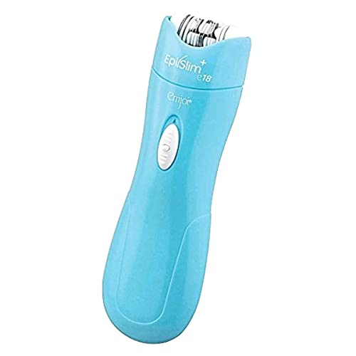 Epilator Hair Remover with 18 Tweezer Discs - Battery Operated for Face & Body