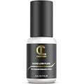 Rapid Low Fume Eyelash Extension Glue for Professionals - Maximum 8 Week Retention / 1 Second Drying Time Semi Permanent Individual/Volume Lash Extension Glue with Deep Black Color - Latex Free 5ml