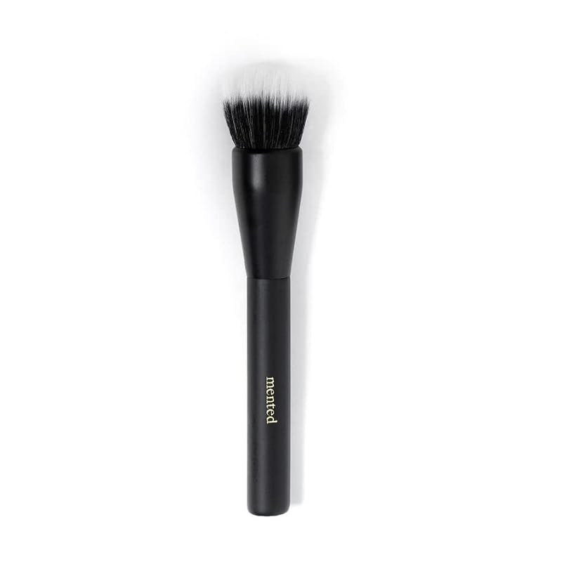 Mented Cosmetics Powder Makeup Brush - Synthetic Blending Tool for Face & Contour